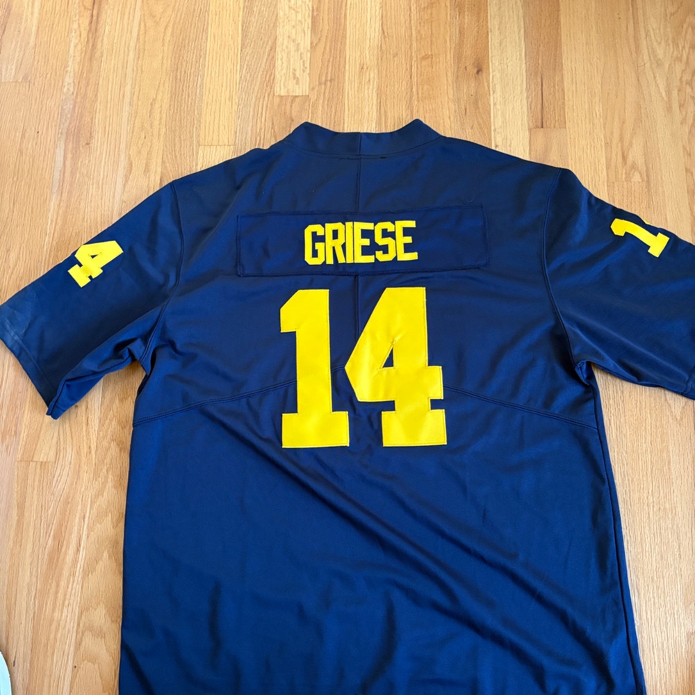 #14 Brian Griese U of M Jersey - Picture 2 of 3